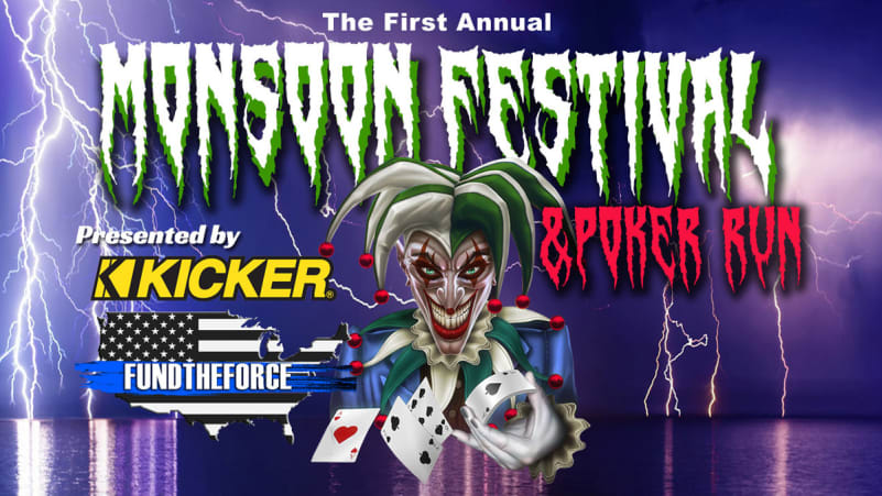 Monsoon Music Festival & Poker Run Lake Havasu City Arizona. September 18th-19th, 2020. 2 Days of Live Music and Entertainment for the Whole Family . Freestyle Motocross Shows, Monster Truck Rides, Poker Run, Boat Show, Vendors, Food & Beverages. Click the Poster Below for Up to Date Information